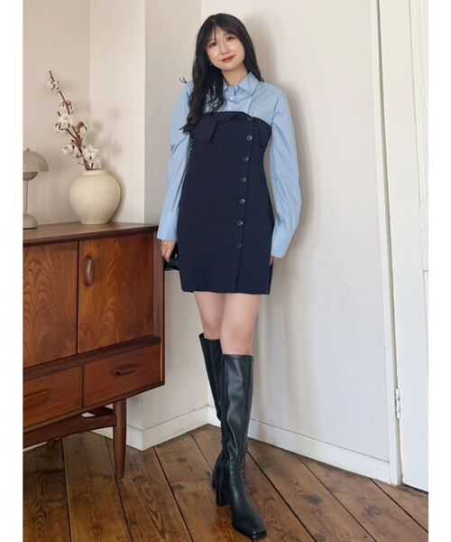 MERCURYDUO（マーキュリーデュオ） ブーツ ストレッチロングブーツ