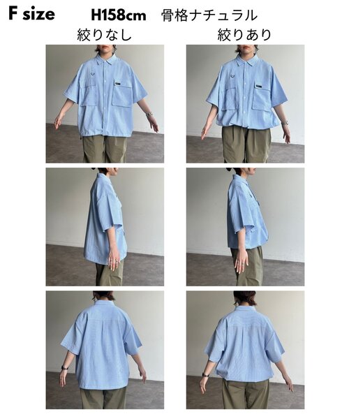 「CPCM」 半袖シャツ FREE ブルー レディース_画像3