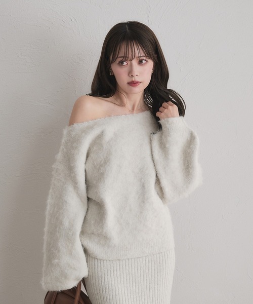 fupel セットアップ 2way brushed knit setup / 2way起毛ニット