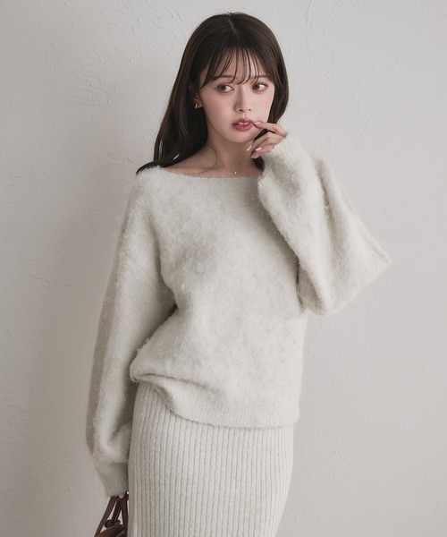 fupel セットアップ 2way brushed knit setup / 2way起毛ニット