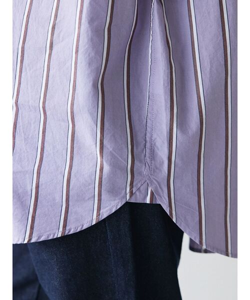 「CRAFT STANDARD BOUTIQUE」 長袖ブラウス L グレー系その他2 レディース_画像8