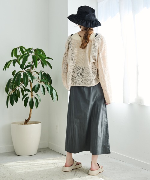 「Crisp」 ノースリーブワンピース FREE ベージュ レディース_画像7