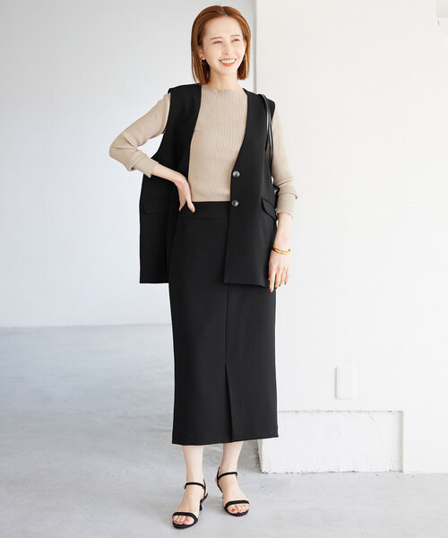 「SLOBE IENA」 ロングスカート 36 グリーン レディース_画像5