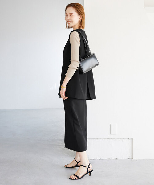 「SLOBE IENA」 ロングスカート 36 グリーン レディース_画像6