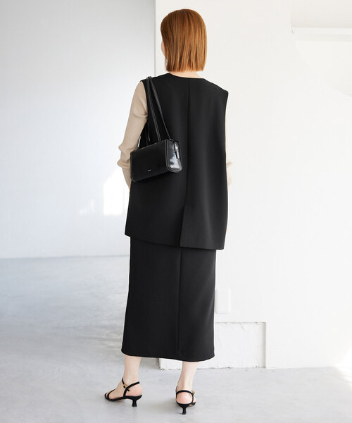 「SLOBE IENA」 ロングスカート 36 グリーン レディース_画像7