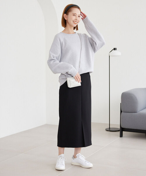 「SLOBE IENA」 ロングスカート 36 グリーン レディース_画像10