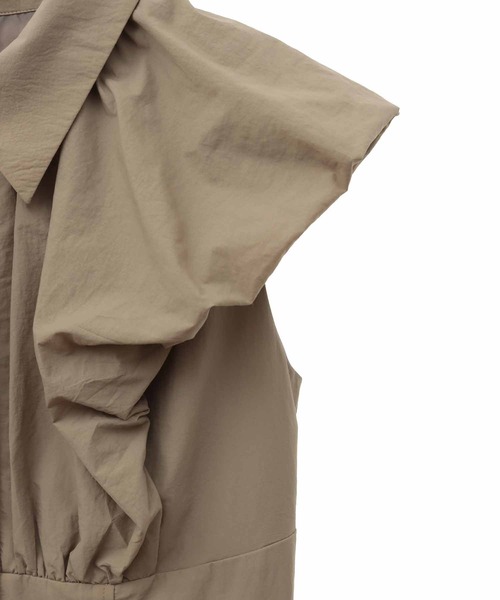 「31 Sons de mode」 半袖ワンピース 36 ブラック レディース_画像5