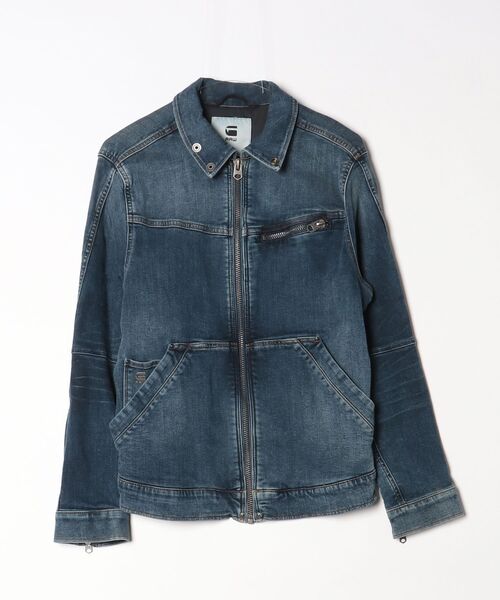 G-STAR RAW 「G-STAR」 デニムジャケット MEDIUM インディゴブルー
