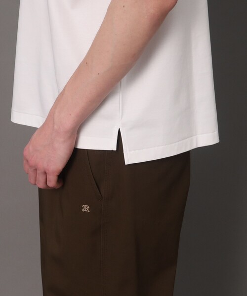 「DRESSTERIOR」 半袖Tシャツ S ホワイト メンズ_画像10