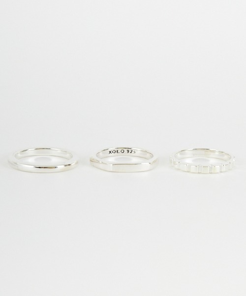 XOLO 指輪 リング 「XOLO JEWELRY/ショロジュエリー」 TRIPLE WITH