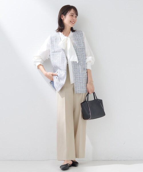 INDIVI（インディヴィ） パンツ 「新作褒められパンツ」快温ワイド