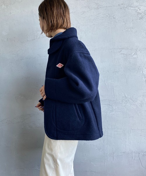 DANTON ウールジャケット 36 ネイビー Danton（ダントン） ジャケット 36 ネイビー レディース : ZOZOTOWN