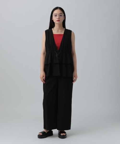 「LEPSIM」 オールインワン FREE インディゴブルー レディース_画像5