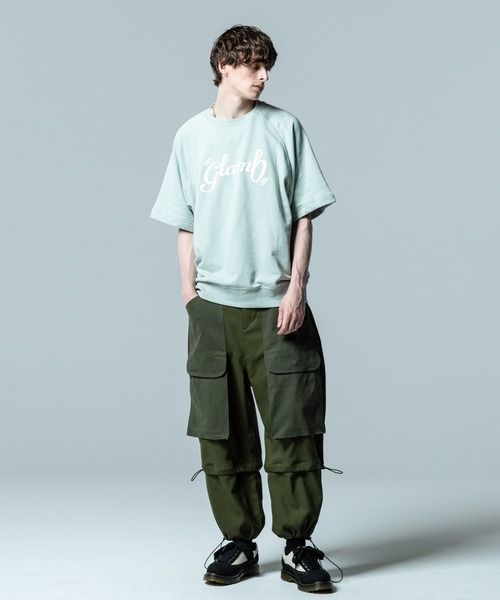 「glamb」 スウェットカットソー L ブラック メンズ_画像2