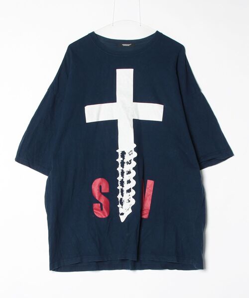 UNDERCOVER（アンダーカバー） 半袖Tシャツ 4 ネイビー メンズ