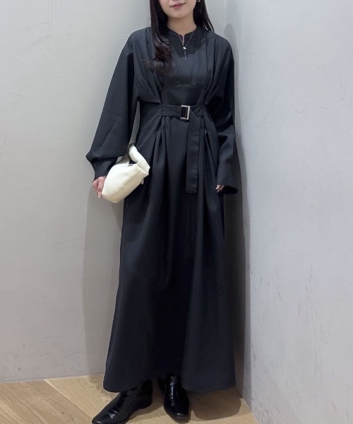 STYLEMIXER（スタイルミキサー） ワンピース バックルベルトワンピース