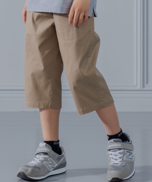 J.PRESS（J.プレス） パンツ 「140-170cm」コットンストレッチ 7分丈