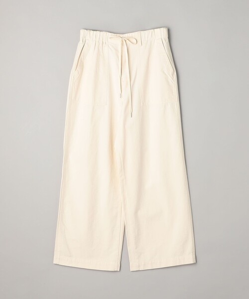 ⭐︎ (プロフ必読)【美品】45R♡コットンリネン ゴマチノベイカーパンツ coen（コーエン） ワイドパンツ チノパン 「新色登場」ドレープ