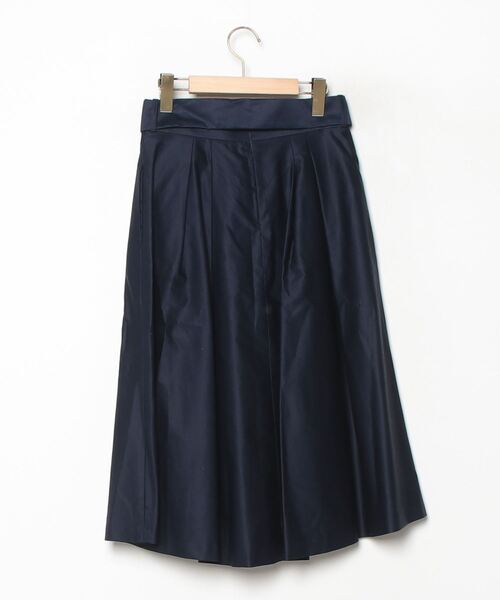 「ROPE'」 フレアスカート 38 ネイビー レディース_画像2