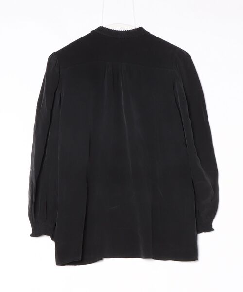 美品☆Theory セオリー プリーツ ブラウス カットソー ブラック 長袖 theory（セオリー） 」 長袖ブラウス S ブラック レディース
