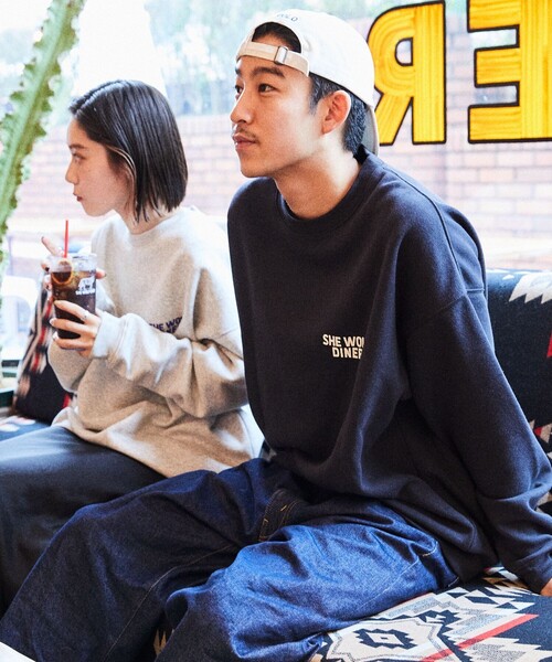 FREAK'S STORE スウェットカットソー FREAK'S STORE（フリークスストア） スウェットカットソー フリ