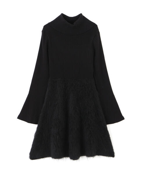 「JILL by JILL STUART」 ニットワンピース FREE グレー レディース_画像2