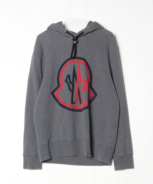 MONCLER(モンクレール) プルオーバーパーカー - グレー メンズ MONCLER(モンクレール) プルオーバーパーカー - グレー メンズ