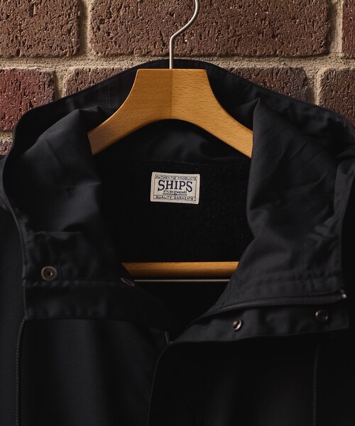 「SHIPS」 マウンテンパーカー X-LARGE ブラック メンズの画像