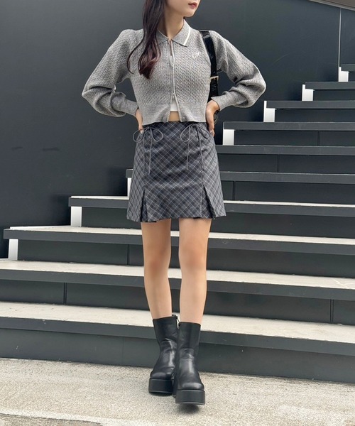 「one after another NICE CLAUP」 ショートブーツ M ブラック レディース_画像5