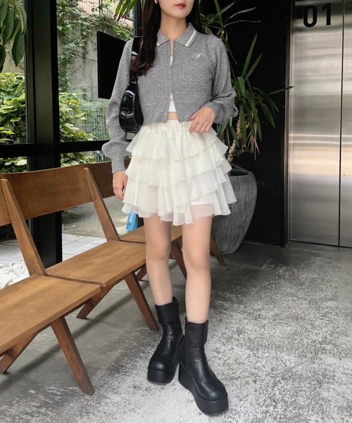 「one after another NICE CLAUP」 ショートブーツ M ブラック レディース_画像7