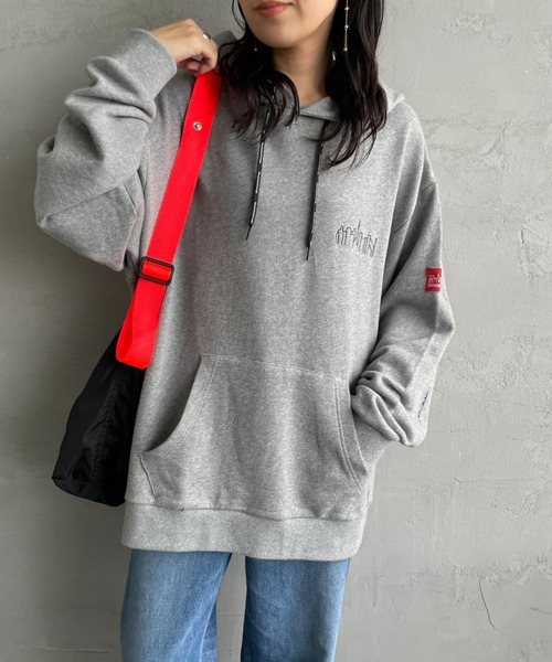 「Manhattan Portage」 プルオーバーパーカー X-LARGE ブラック レディース_画像3
