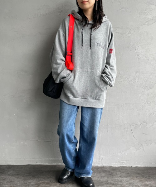 「Manhattan Portage」 プルオーバーパーカー X-LARGE ブラック レディース_画像6