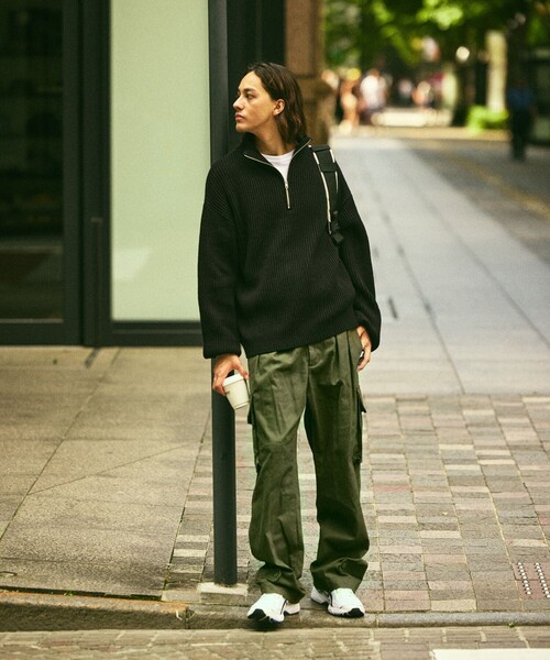 「FREAK'S STORE」 カーゴパンツ LARGE グリーン メンズ_画像7