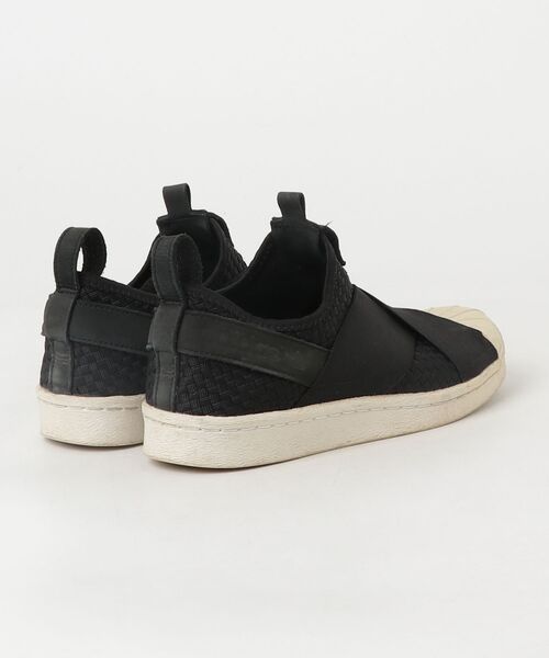 adidas スリッポン 23 5cm ブラック レディース