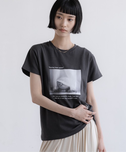 LOWRYS FARM（ローリーズファーム） tシャツ チビフォトTEE 668217
