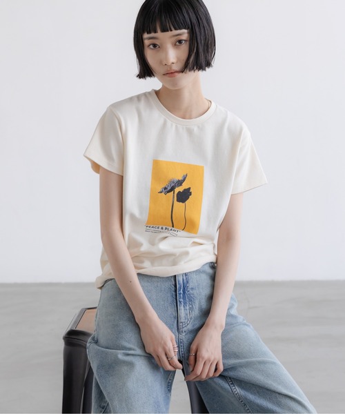 LOWRYS FARM（ローリーズファーム） tシャツ チビフォトTEE 668217
