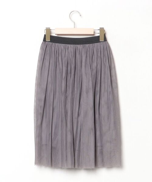 「COCOON」 フレアスカート ONE SIZE グレー レディース_画像2