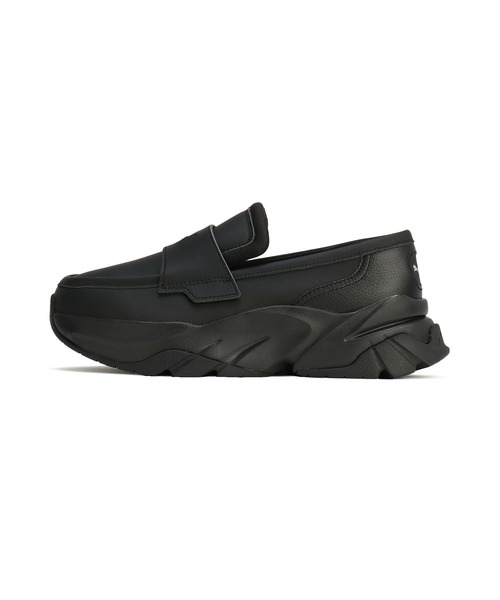 PUMA ブラック ローファースリッポン PUMA（プーマ） スリッポン 22.0cm ブラック系その他 レディース
