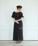 ワンピース 半袖 「結婚式/オケージョン/低身...の詳細画像5