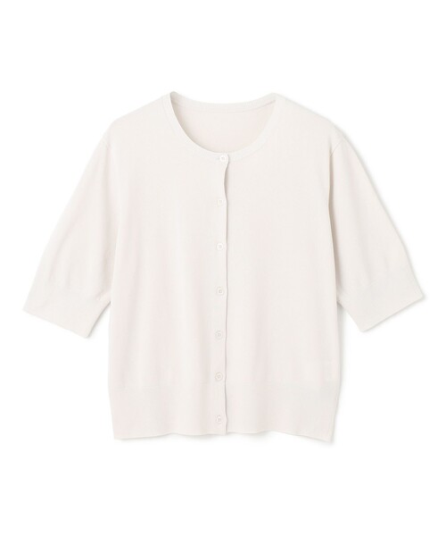 「UNFILO」 ニットカーディガン SMALL ホワイト レディース_画像9