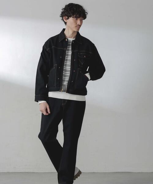 Wrangler（ラングラー） デニムジャケット S ブラック メンズ