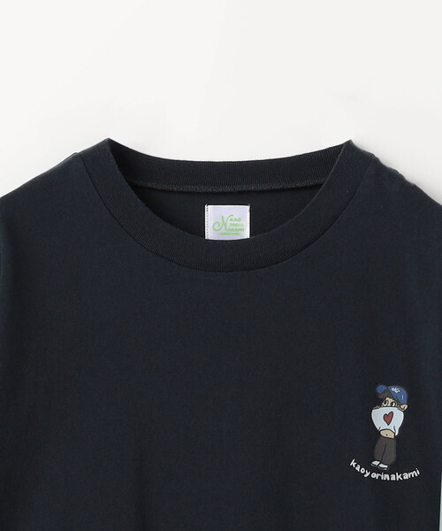 tシャツ kaoyorinakami × FREAK'S STORE/カオヨリナカミ 別注 ヘソダシボーイ Tee メンズ レディースの画像