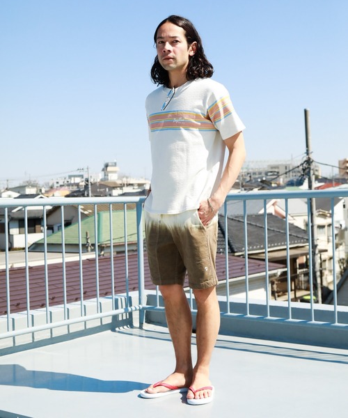 「BAYFLOW」 ショートパンツ MEDIUM ライトピンク メンズ_画像6