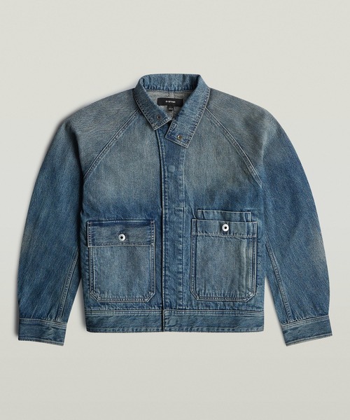 G-STAR RAW デニムジャケット gジャン Battle Denim Jacket/ミリタリー