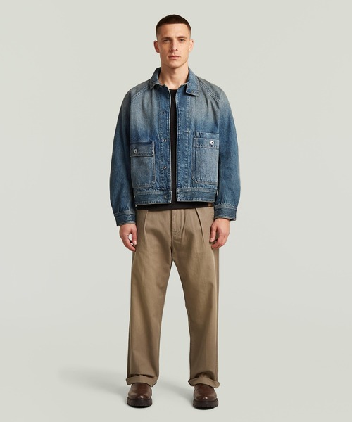 G-STAR RAW デニムジャケット gジャン Battle Denim Jacket/ミリタリー