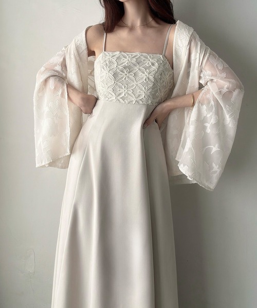 「Meiru」 キャミソールワンピース MEDIUM ブラック レディース_画像6