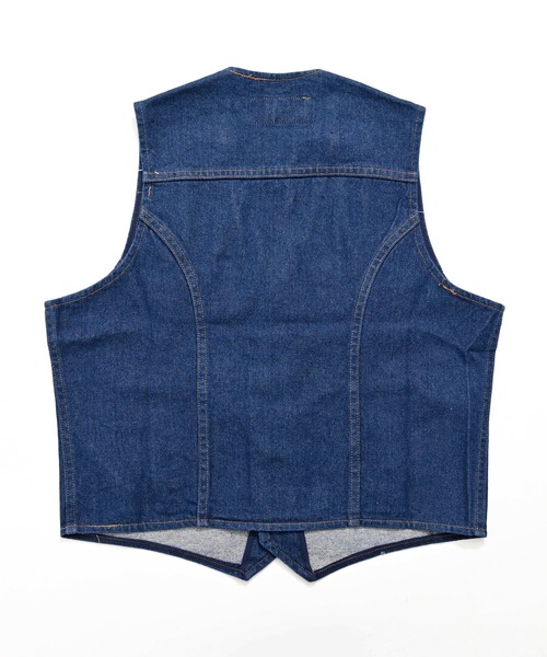 Wrangler（ラングラー） ベスト ジレ カウボーイカット デニムベスト