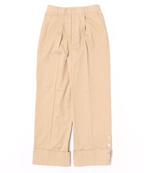 「JEANASIS」 チノパンツ SMALL ベージュ レディース_画像2