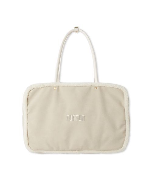 FURFUR（ファーファー） ボストンバッグ ムートンBIGボストンバッグ