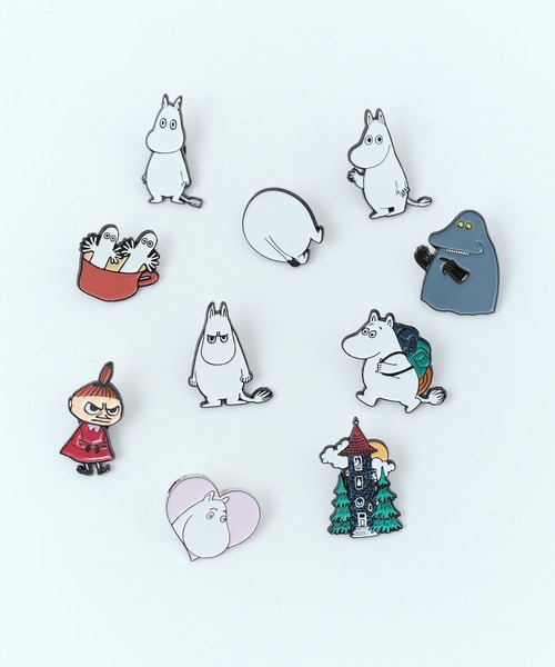 MOOMIN（ムーミン） バッジ 「 」 キャラクター ピンバッジ NBJ